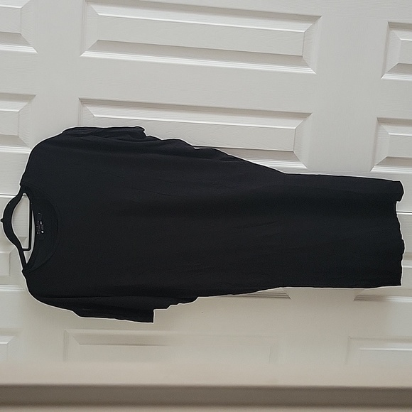 Allsaints Womens Viscose Iris Dress Black XS - Picture 2 of 11